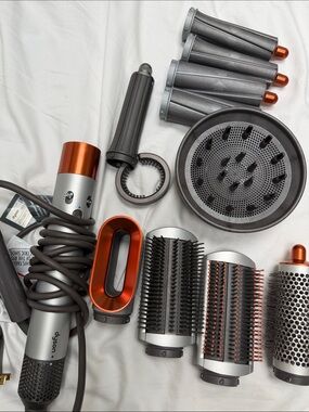 Dyson Styling Kit in Gray and Copper